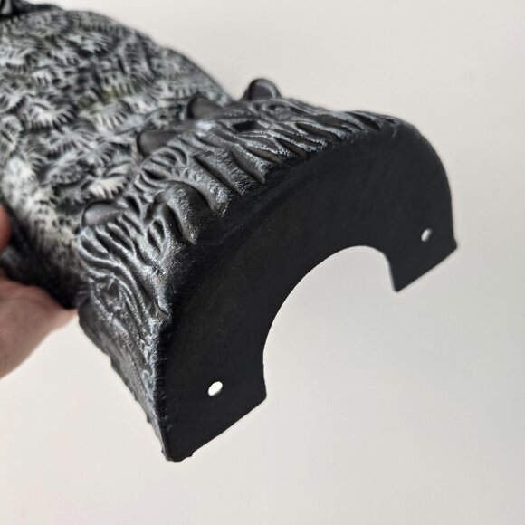 Large Owl Statue,  16” Garden or Patio Decor, Scarecrow Deterrent x3 - Picture 3 of 5